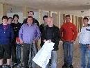 Anlagenelektriker der LB Feldkirch studierten die Haustechnik des Gemeindezentrums. Anlagenelektriker der LB Feldkirch studierten die Haustechnik des Gemeindezentrums.