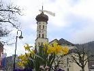 Die Pfarrkirche Schruns am 11. April 2010. Die Pfarrgemeinde lädt zur Wallfahrt nach Maria Einsiedeln am 19. Mai 2010. Die Pfarrkirche Schruns am 11. April 2010. Die Pfarrgemeinde lädt zur Wallfahrt nach Maria Einsiedeln am 19. Mai 2010.