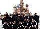 Die U-13 der FBI VEU am "Roten Platz" in Moskau