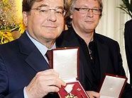 Ehrenzeichen: Erwin Steinhauer und Danny Krausz Ehrenzeichen: Erwin Steinhauer und Danny Krausz