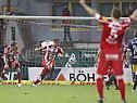 Kapfenberg jubelt über das 1:0 Kapfenberg jubelt über das 1:0