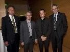 WKV Präsident Manfred Rein, GF Christof Drexel,  GF Reinhard Weiss, Landesrat Karlheinz Rüdisser WKV Präsident Manfred Rein, GF Christof Drexel,  GF Reinhard Weiss, Landesrat Karlheinz Rüdisser