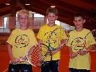 Auch Nicolas, Florian und Luca gehören zum Junior-Rabbit-Team 2010.