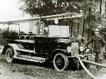 Automobilspritze in Betrieb, 1929