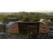 Das Donauinselfest von oben Das Donauinselfest von oben