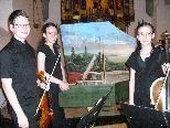 Das hochbegabte Geschwister-Trio "Vielsaitig" im Dom.