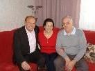 BM Elmar Rhomberg mit Ehepaar Edith und Kurt Holzer