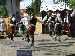 Das Tanz- und Musikensemble "Furiant" aus Tschechien gestaltet das Trachtenfest mit.