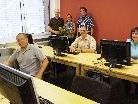 Sechs PC - Arbeitsplätze stehen im "Mosaik" für spezielle Schulungen zur Verfügung. Sechs PC - Arbeitsplätze stehen im "Mosaik" für spezielle Schulungen zur Verfügung.