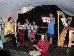 Zu Gast in Lochau - die Riderwanczen von der Musikschule Feldkirch. Zu Gast in Lochau - die Riderwanczen von der Musikschule Feldkirch.