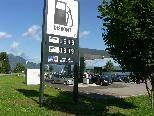 Bild: 0,999 Euros kosten ein Liter Diesel oder ein Liter Superbenzin an der neuen Discount-Tankstelle in Rankweil-Brederis.