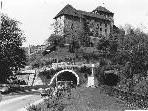 Bild: Bis vor rund 20 Jahren fuhren durch das Eisenbahn-Schattenburgtunnel noch Züge.