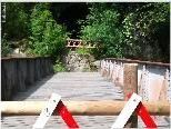 Die Rotach-Einmündung -in die Bregenzerach - bis hier und nicht weiter Die Rotach-Einmündung -in die Bregenzerach - bis hier und nicht weiter