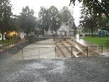 Emsbach führt Hochwasser