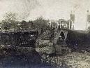 Frutzbrücke 1910 nach dem Hochwasser Frutzbrücke 1910 nach dem Hochwasser