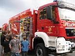 Großer Bahnhof für das neue Fahrzeug der Hörbranzer Feuerwehr. Großer Bahnhof für das neue Fahrzeug der Hörbranzer Feuerwehr.