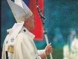 Bild: Papst Johannes Paul II. Beim Besuch in Liechtenstein.