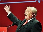 Bürgermeister Michael Häupl beim Wahlkampfauftakt der Wiener SPÖ. Bürgermeister Michael Häupl beim Wahlkampfauftakt der Wiener SPÖ.