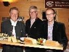 Eröffneten den KäseHerbst: LR Erich Schwärzler, Bgm. Georg Fröwis und GF Michael Moosbrugger