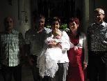 Tabea Valentina  Bahro erhielt das Sakrament der Taufe in der Pfarrkirche Ludesch