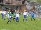 Die Andelsbucher Youngsters (in weiß/blau) verloren das Spitzenspiel mit 1:2. Die Andelsbucher Youngsters (in weiß/blau) verloren das Spitzenspiel mit 1:2.