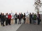 Die Delegierten der Regionalentwicklung Vorarlberg besichtigten den "Kaiserstrand".