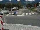 Die Treietstrasse wurde an den Kreisverkehr angebunden. Die Treietstrasse wurde an den Kreisverkehr angebunden.