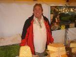Feinste Käsesorten können auf dem Markt verkostet werden