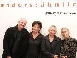Gert Linke, Brigitte Pamperl, Barbara Höller und Eva Werdenich im Palais Liechtenstein