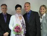Karin Mark und Jürgen Kremmel heirateten in Thüringen auf dem Standesamt