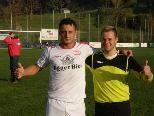 Selcuk Olcum (li.) und Fabian Fetz waren die Matchwinner für den FC Egg.