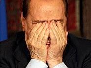 Silvio Berlosconi ist das Lachen vergangen. Silvio Berlosconi ist das Lachen vergangen.