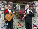 Singing Birds so nennt sich das Duo Martin Vallaster (Flutes)  und Gerhard Ganahl (Guitar)
