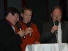 v.l. Armin Bell, Mitch Baumann & Werner Huber machten einen "Wort-Rap" zum Thema AMBACH v.l. Armin Bell, Mitch Baumann & Werner Huber machten einen "Wort-Rap" zum Thema AMBACH