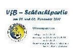 Am 05. und 06. November Schlachtpartie im VfB Clubheim