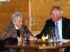 Eleonore Schönborn beim Interview mit Adi Fischer. Eleonore Schönborn beim Interview mit Adi Fischer.