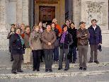 Gruppenbild vor der Kirsche San Giovanni in Lateran