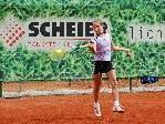Melanie Pinkitz gab beim Turnier in Salzburg erst ein Game ab.