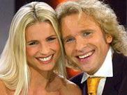 Moderatoren-Duo Thomas Gottschalk und Michelle Hunziger Moderatoren-Duo Thomas Gottschalk und Michelle Hunziger