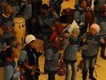 Die jungen Musiker aus Südafrika begeisterten das Publikum in Au.