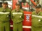Feuerwehrleute aus Doren - Philipp Sinz, Jürgen Loacker und Wolfgang Giselbrecht
