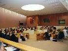 Tagung des SchülerInnenparlaments im Plenarsaal des Landtag.