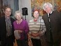 Bgm. Eugen Gabriel, 90-Jahr Jubilarin Magdalena Bertsch, Heimatdichterin Jytte Dünser und Alt-Bgm. Harald Ludescher Bgm. Eugen Gabriel, 90-Jahr Jubilarin Magdalena Bertsch, Heimatdichterin Jytte Dünser und Alt-Bgm. Harald Ludescher