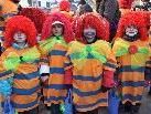 Clowns in Hülle und Fülle: Die Altacher Kindergärtler. Clowns in Hülle und Fülle: Die Altacher Kindergärtler.