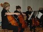 Das BORG-Cello-Quartett eröffnete das 17. Neujahrskonzert der BORG Werkstatt