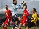 Patrick Scherrer spielte 45 Minuten lang eine gute Partie. Patrick Scherrer spielte 45 Minuten lang eine gute Partie.