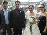 Auf dem Standesamt Bludenz haben Anastasia Gavrilidis und Mohamed Aly geheiratet