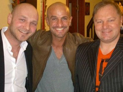 DJ Harrycane, Peyman Amin und Günter Palaoro vor der Miss Vorarlberg Wahl. DJ Harrycane, Peyman Amin und Günter Palaoro vor der Miss Vorarlberg Wahl.