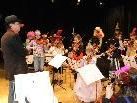 Tolle Musik und ein buntes Bild: Die Kinder des Kinderorchester. Tolle Musik und ein buntes Bild: Die Kinder des Kinderorchester.
