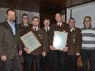 Bgm. Rainer Siegele, Kdt.-Stv. Daniel Schuster, Klaus Hammermann, Kdt. Günter Hammermann, Thomas Hagspiel, Ing. Wolfgang Huber, Vize-Bgm. Dr. Rainer Gögele. Bgm. Rainer Siegele, Kdt.-Stv. Daniel Schuster, Klaus Hammermann, Kdt. Günter Hammermann, Thomas Hagspiel, Ing. Wolfgang Huber, Vize-Bgm. Dr. Rainer Gögele.